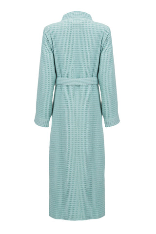 Heckettlane Badjas Wafel Sky Blue - 70% gerecycled katoen, 30% andere vezels Heckettlane Badjas Wafel Sky Blue - 70% gerecycled katoen, 30% andere vezels