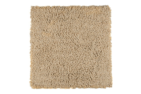 Zohome Badmat Filo Sandy Beige - 100% Gerecycled Katoen
