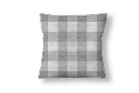 Zohome Sierkussen Quattro di Lino Dove Grey - 100% Polyester