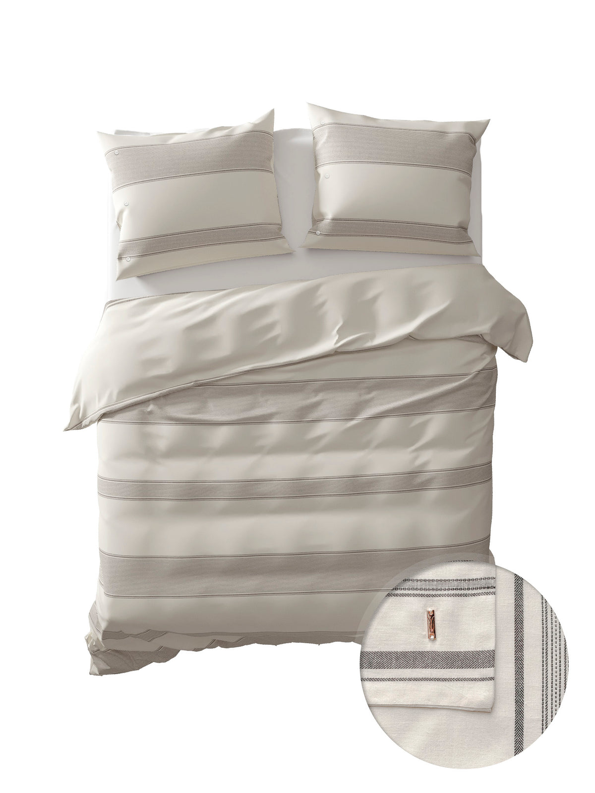 Yellow Dekbedovertrek Koppos - 100% Katoen-Perkal