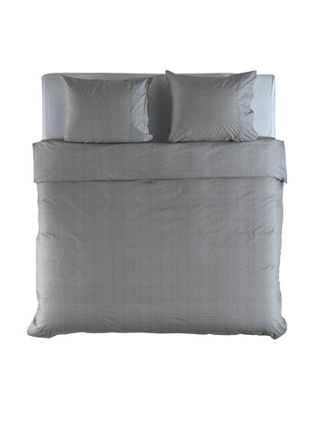 Yellow Dekbedovertrek Punzo Quary Grey - 100% Katoen