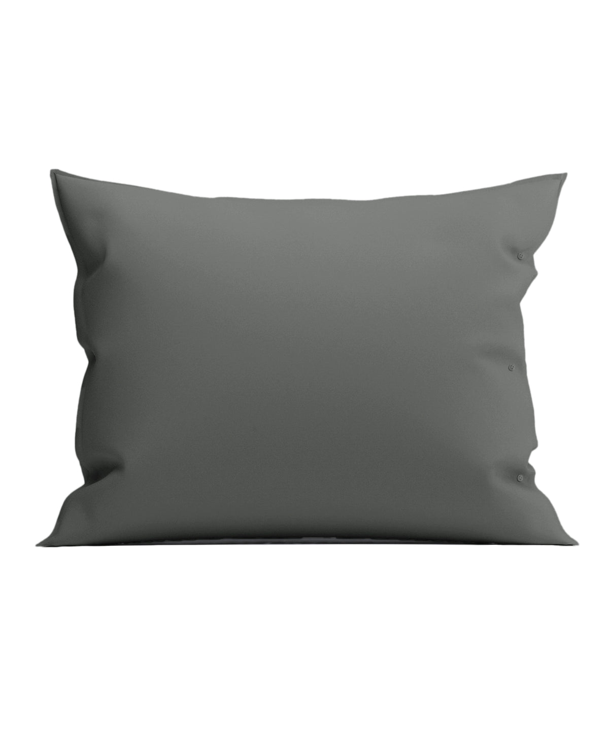Yellow Kussensloop Suite Mumbai Beluga Grey - 100% Katoen-Perkal