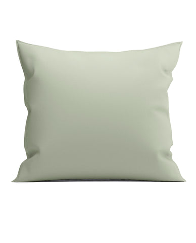 Yellow Kussensloop Suite Mumbai Reseda Green - 100% Katoen-Perkal
