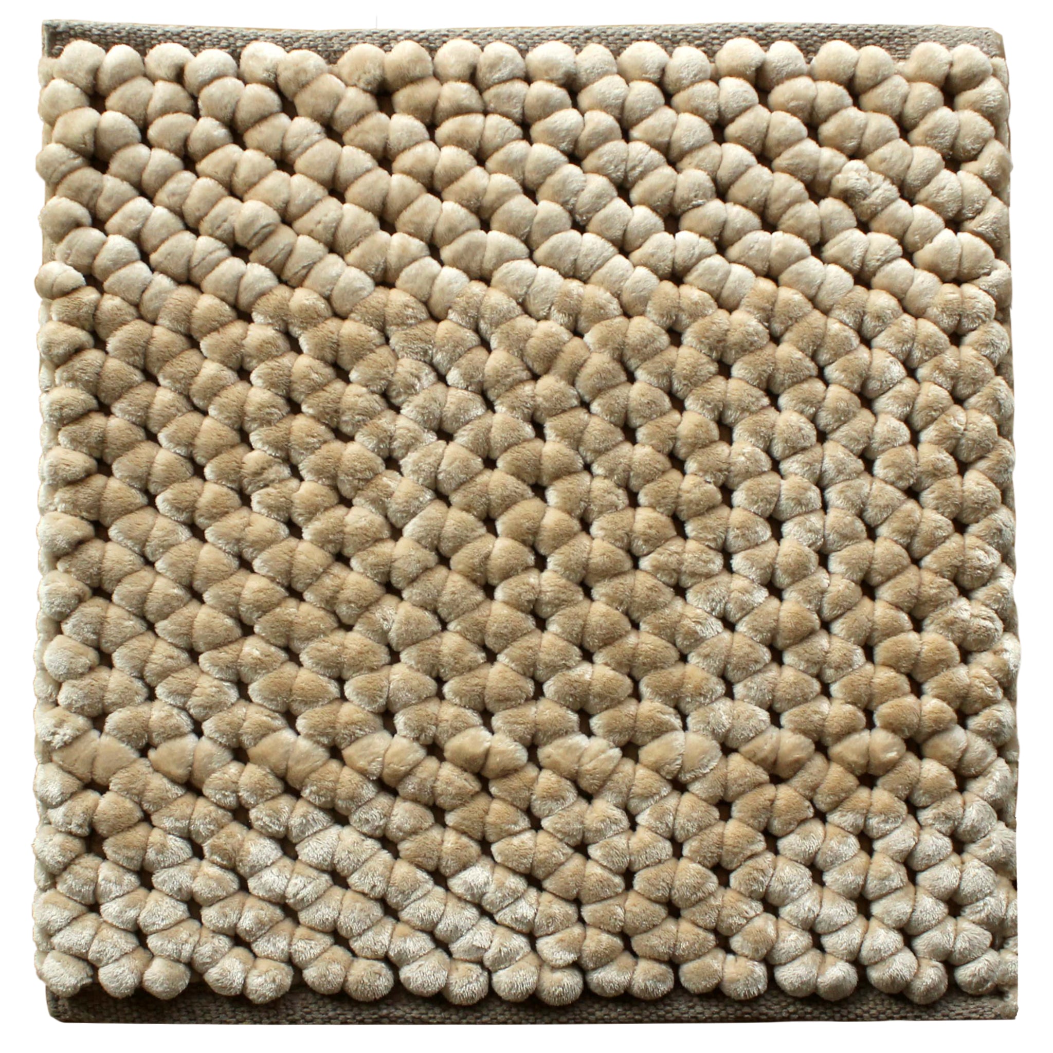 Heckettlane Badmat Antislip Lusso - Forest Sand - 60x60 - Wasbaar