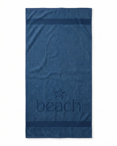 Strandlaken Turtle Beach 100% Katoen - 100x200 cm