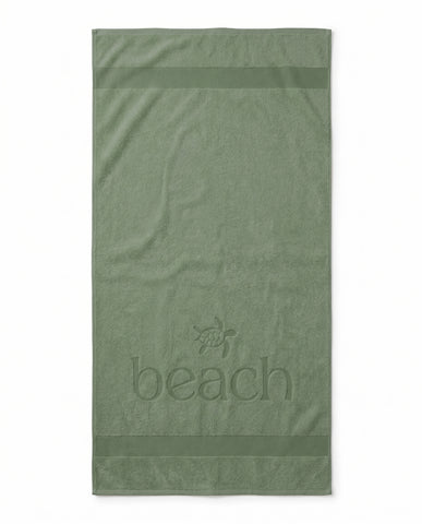 Strandlaken Turtle Beach 100% Katoen - 100x200 cm
