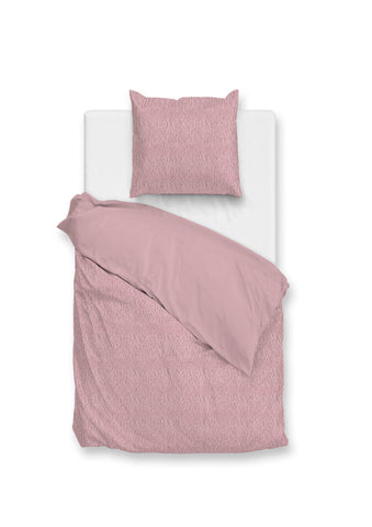 Zohome Dekbedovertrek Pile di Sherpa Shady Pink - 100% Microvezel - 140x200 cm