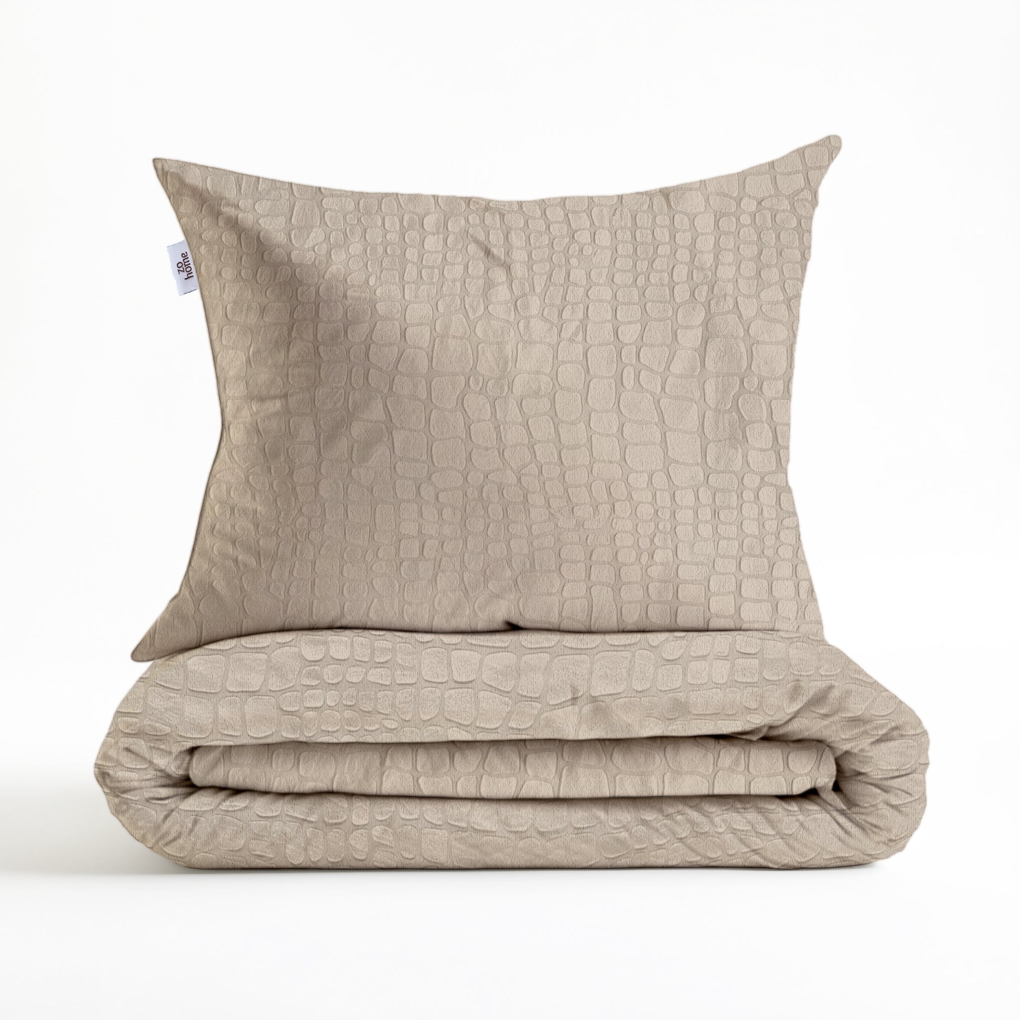 Zohome Dekbedovertrek Coccodrillo Forest Sand - 100% Microvezel - 200x200-220 cm