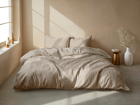 Zohome Dekbedovertrek Coccodrillo Forest Sand - 100% Microvezel - 240x200-220 cm