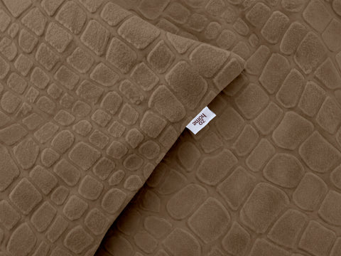 Zohome Dekbedovertrek Coccodrillo Real Taupe - 100% Microvezel - 240x200-220 cm