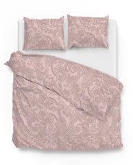 Zohome Dekbedovertrek Paisley di Lino Shell Nude - 100% Katoen