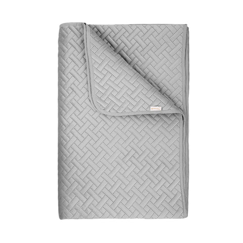 Yellow Sprei Audrey Ash Grey - 100% Polyester