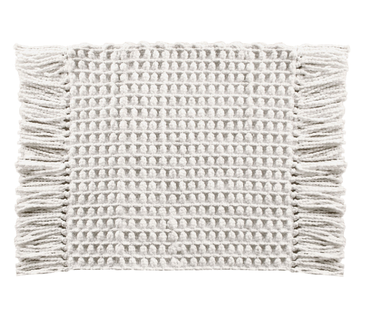 Heckettlane Badmat Madras Off-white - 65% Katoen 35% Polyester