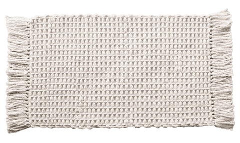 Heckettlane Badmat Madras Off-white - 65% Katoen 35% Polyester
