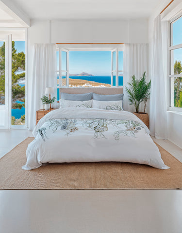 Heckettlane Dekbedovertrek Agnia White - 100% Katoen-Satijn