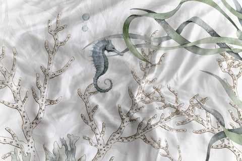 Heckettlane Dekbedovertrek Agnia White - 100% Katoen-Satijn