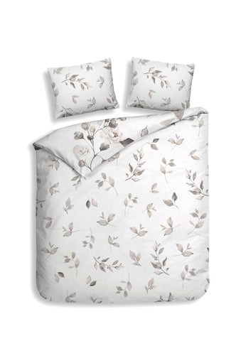 Heckettlane Dekbedovertrek Amara Beige - 100% Katoen-Satijn