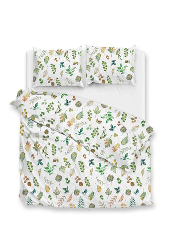 Zohome Dekbedovertrek Amara White - 100% Katoen-Flanel