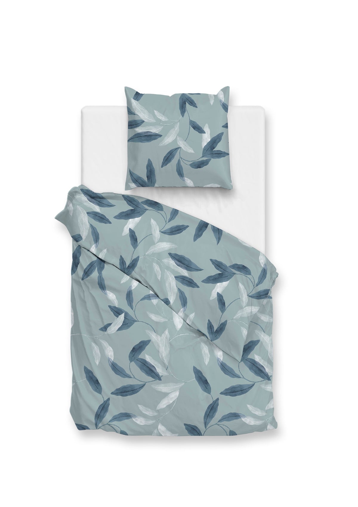 Zohome Dekbedovertrek Astrid Blue - 100% Katoen-Flanel