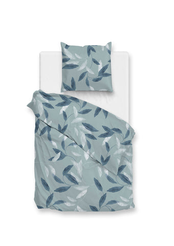 Zohome Dekbedovertrek Astrid Blue - 100% Katoen-Flanel