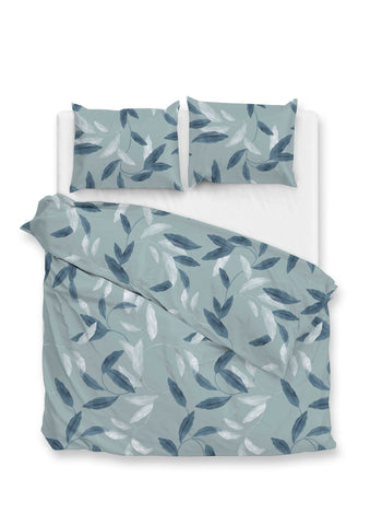 Zohome Dekbedovertrek Astrid Blue - 100% Katoen-Flanel