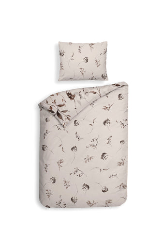 Heckettlane Dekbedovertrek Bennet Natural - 100% Katoen-Satijn