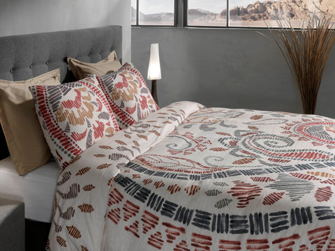 Heckettlane Dekbedovertrek Kaylinn - 50% Gauze Cotton 50% Cotton