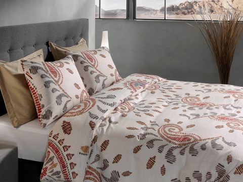 Heckettlane Dekbedovertrek Kaylinn - 50% Gauze Cotton 50% Cotton