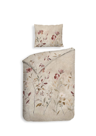 Heckettlane Dekbedovertrek Caterina Natural - 100% Katoen-Satijn