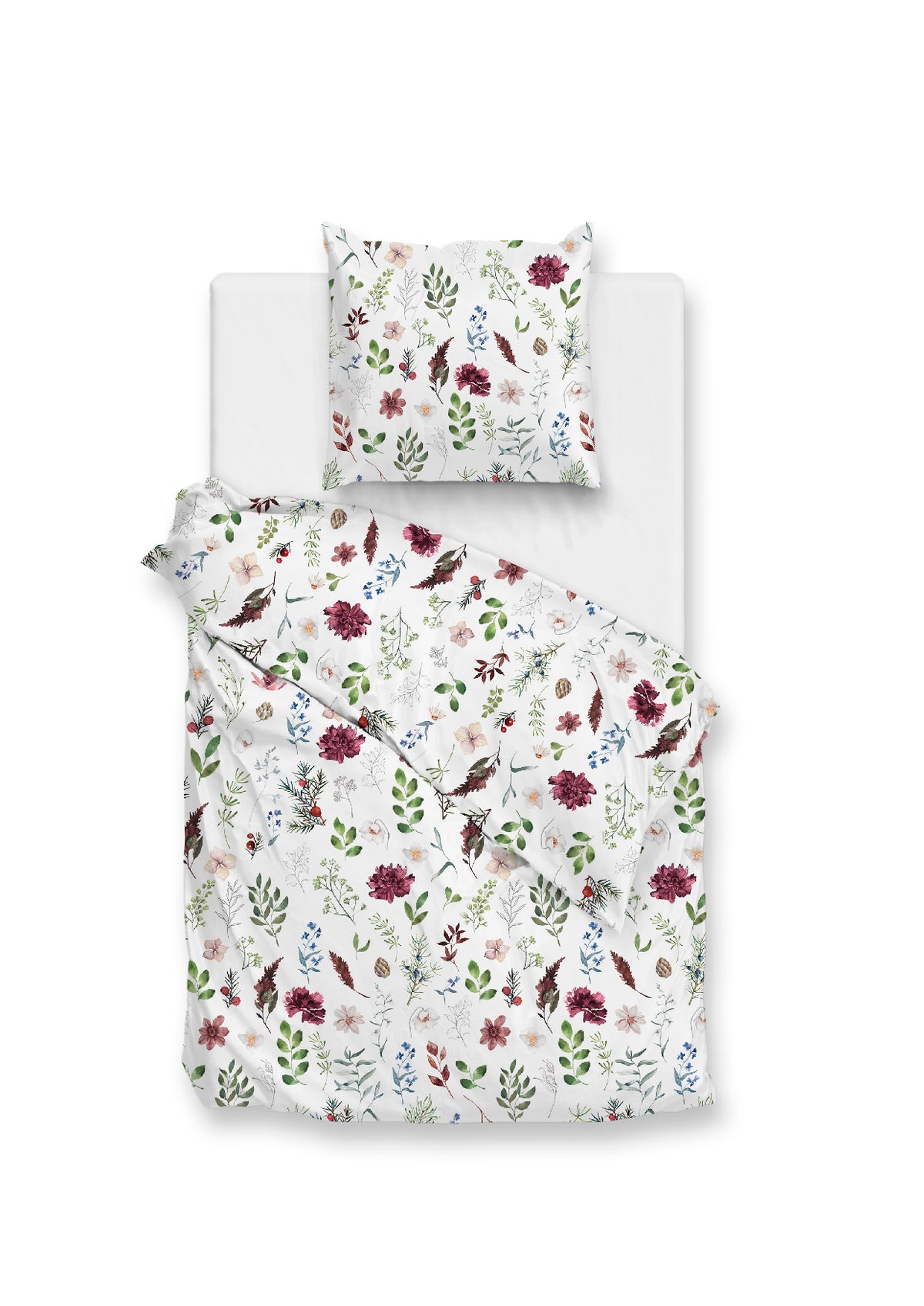 Zohome Dekbedovertrek Celeste White - 100% Katoen-Flanel