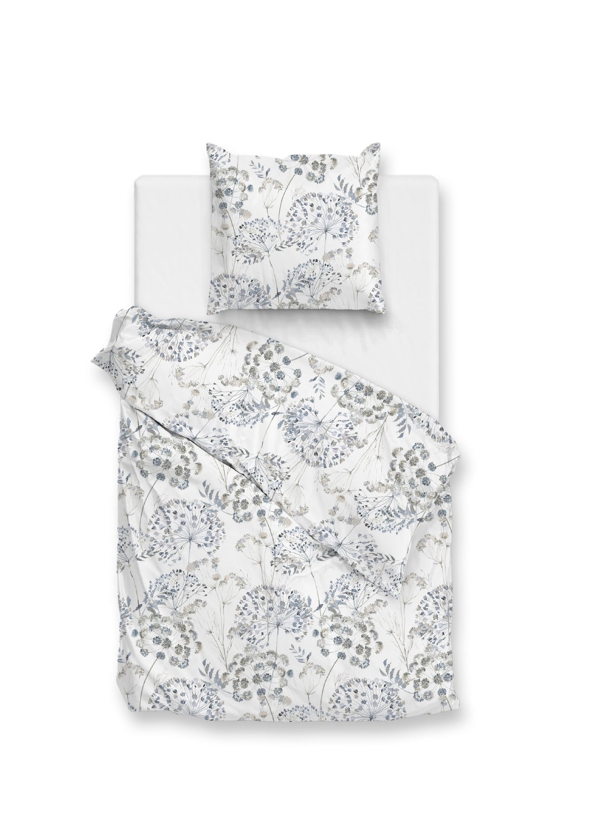 Zohome Dekbedovertrek Eira White - 100% Katoen-Flanel