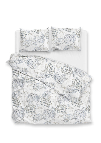 Zohome Dekbedovertrek Eira White - 100% Katoen-Flanel