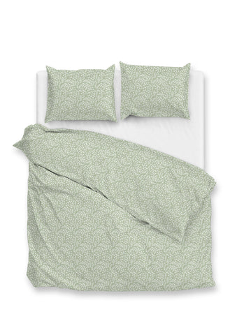 Zohome Dekbedovertrek Eliana Green - 100% Microvezel