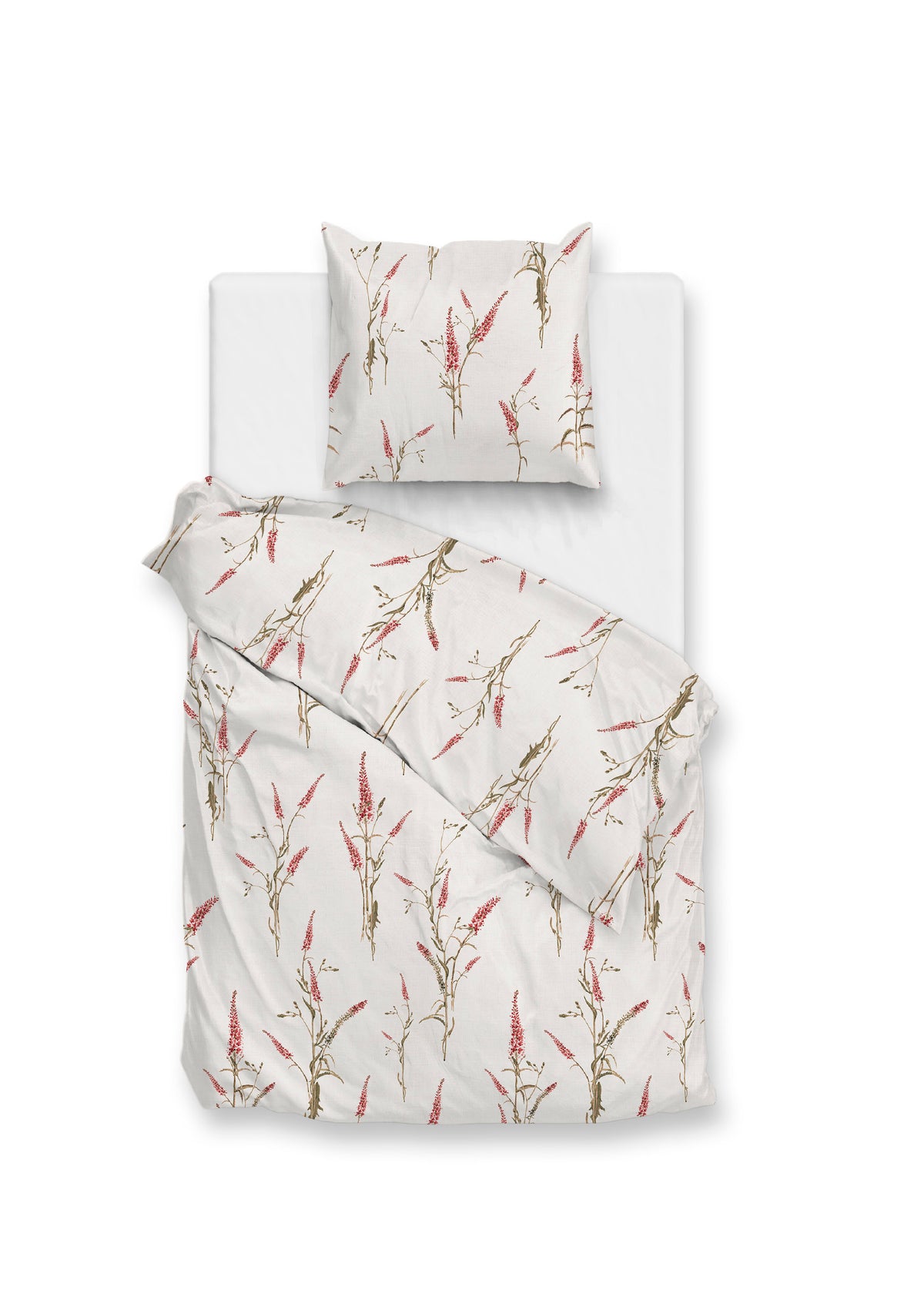 Zohome Dekbedovertrek Elodie Natural - 100% Katoen-Flanel