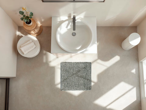 Zohome Badmat Fabrizio Classic Anthracite - 40% Katoen 60% Polyester