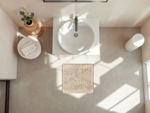 Zohome Badmat Fabrizio Taupe - 40% Katoen 60% Polyester