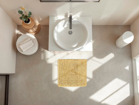 Zohome Badmat Fabrizio Forest Sand - 40% Katoen 60% Polyester