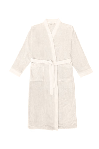 Heckettlane Badjas Premium Off-white - 100% Katoen