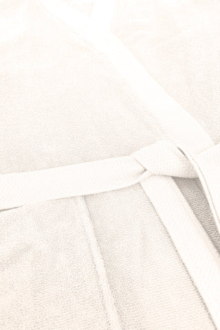 Heckettlane Badjas Premium Off-white - 100% Katoen