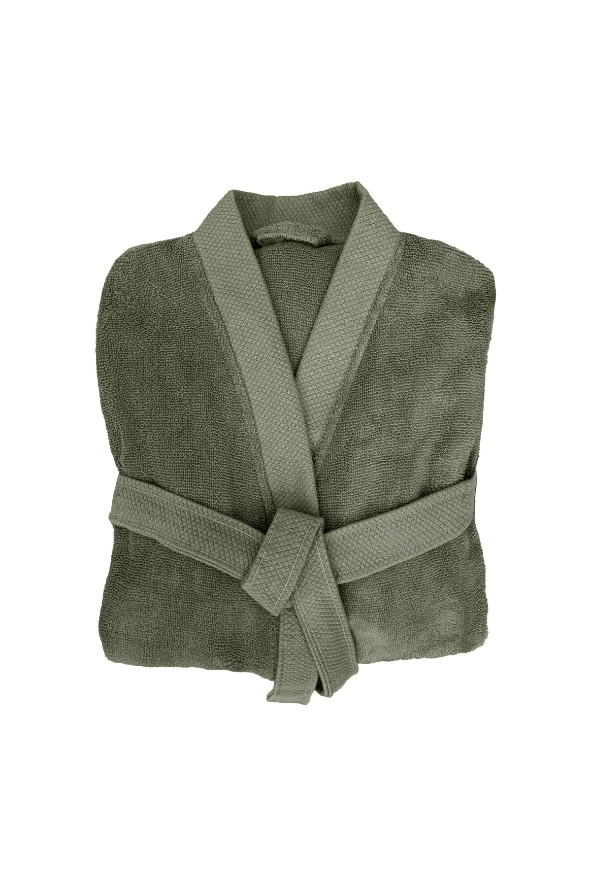 Heckettlane Badjas Premium Army Green - 100% Katoen