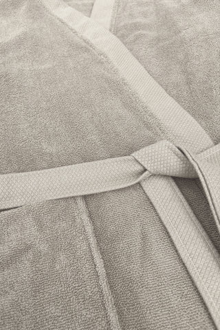 Heckettlane Badjas Premium Glacier Grey - 100% Katoen