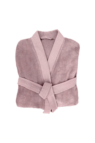 Heckettlane Badjas Premium Shady Pink - 100% Katoen