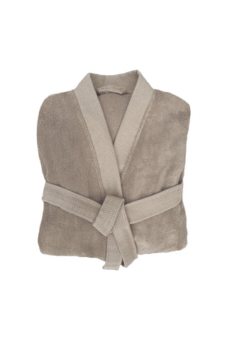 Heckettlane Badjas Premium Taupe - 100% Katoen