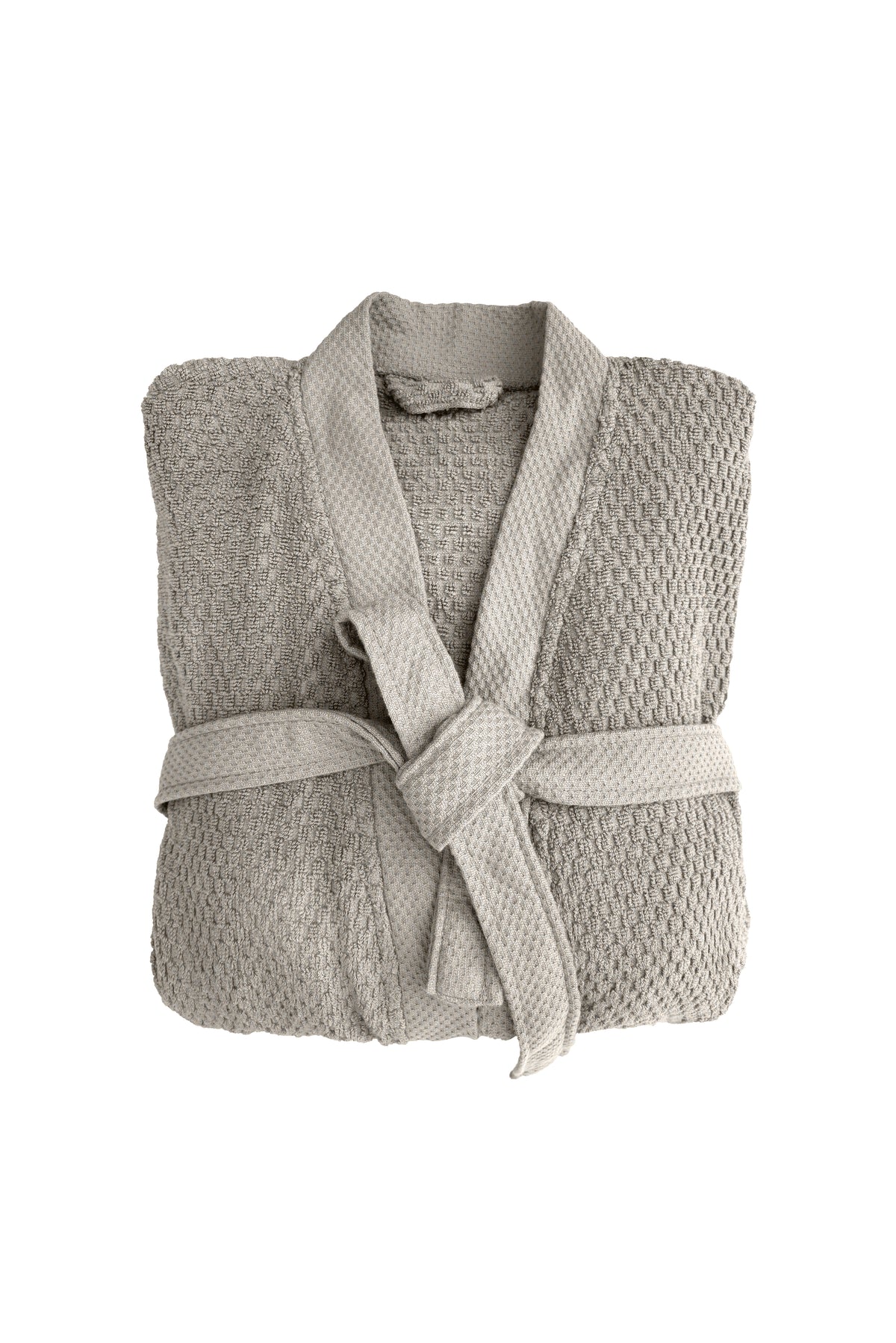 Heckettlane Badjas Grant Glacier Grey - 100% Katoen