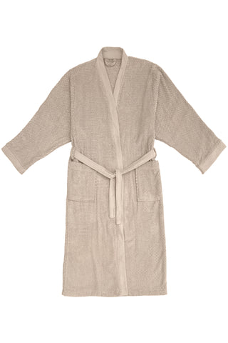 Heckettlane Badjas Grant Cuban Sand - 100% Katoen