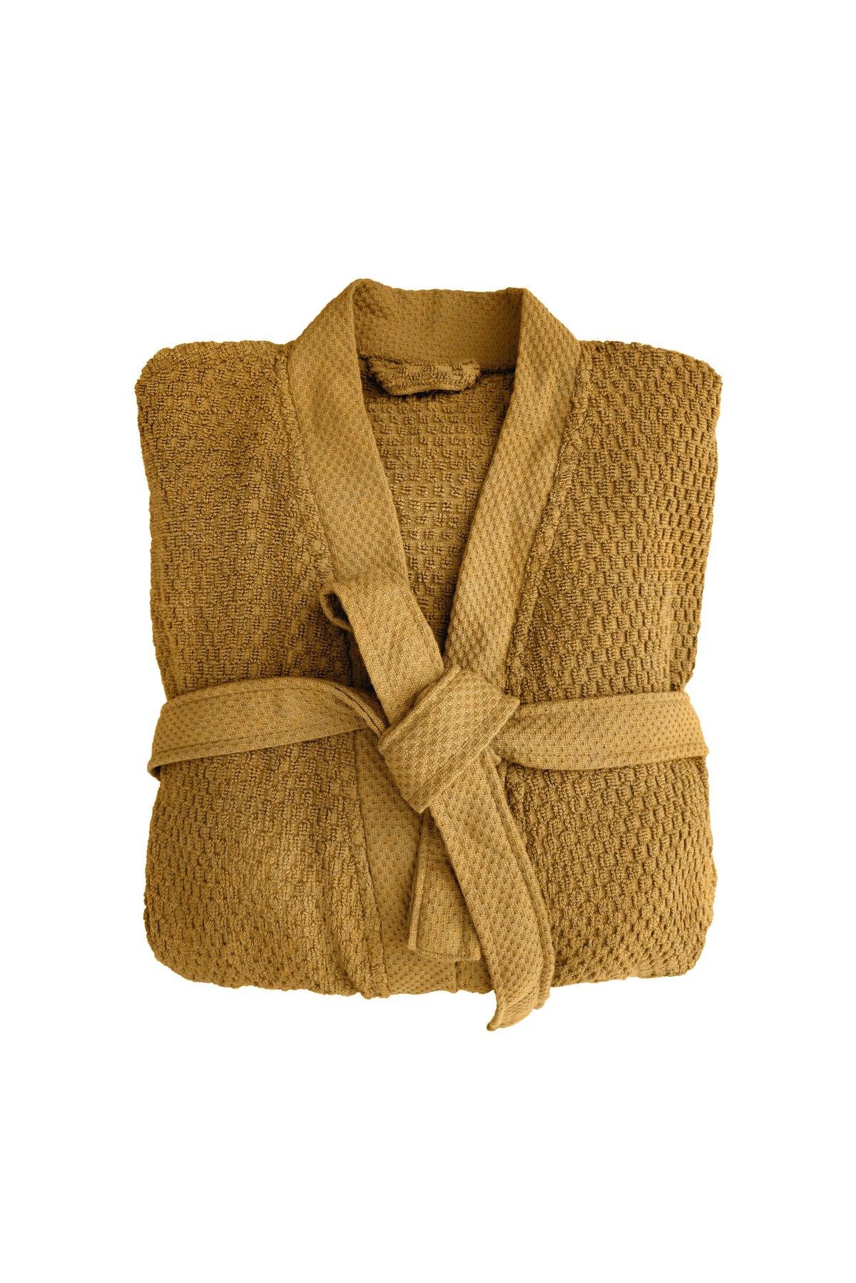 Heckettlane Badjas Grant Ochre Yellow - 100% Katoen