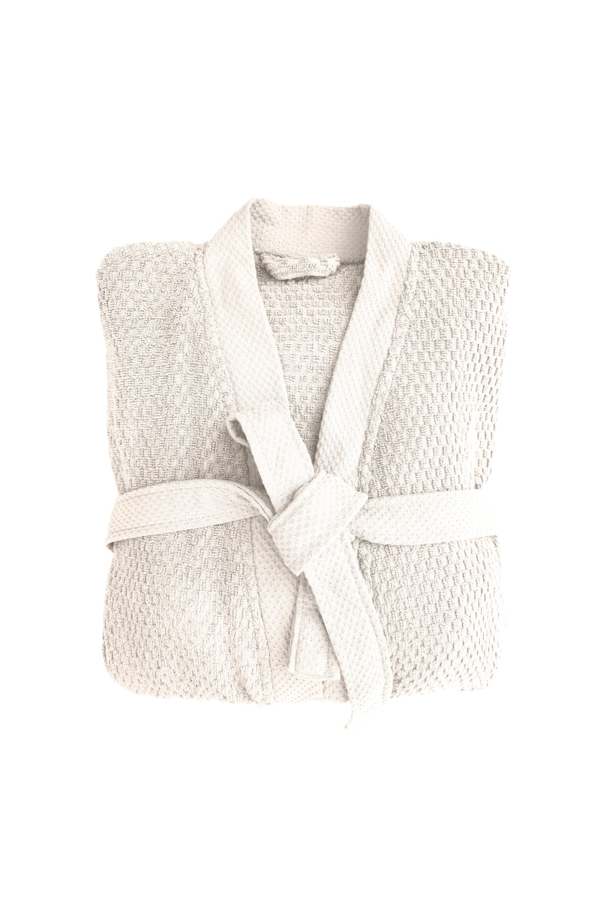 Heckettlane  Badjas Grant Off White - 100% Katoen