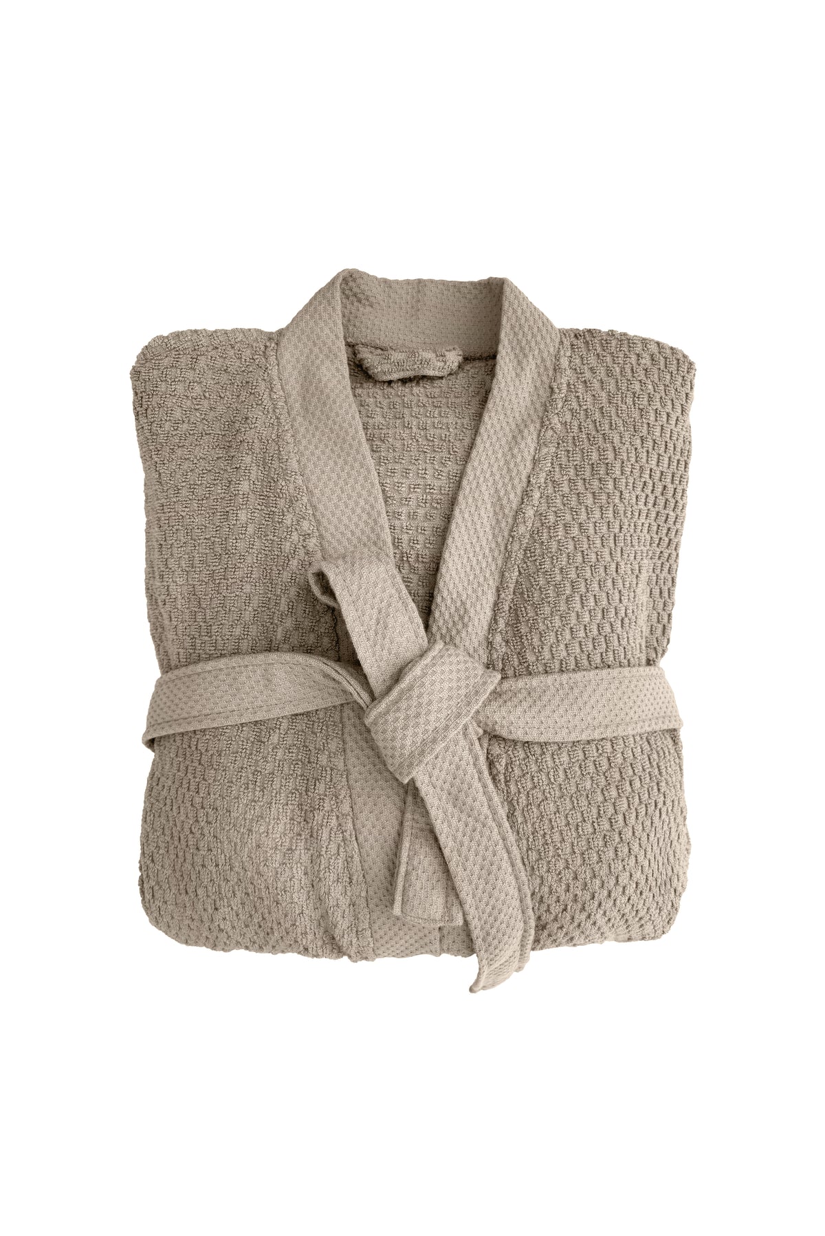 Heckettlane Badjas Grant Taupe - 100% Katoen