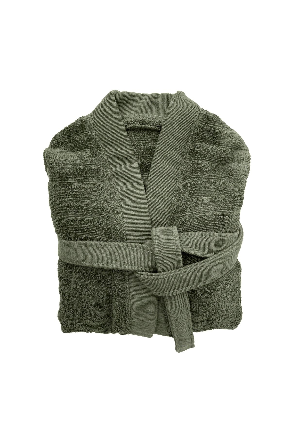 Heckettlane Badjas Prestige Army Green - 100% Katoen