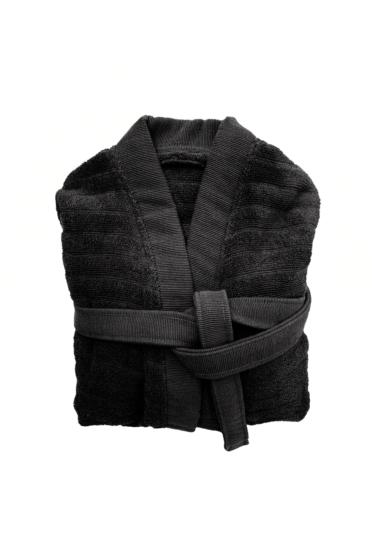 Heckettlane Badjas Prestige Night Black - 100% Katoen